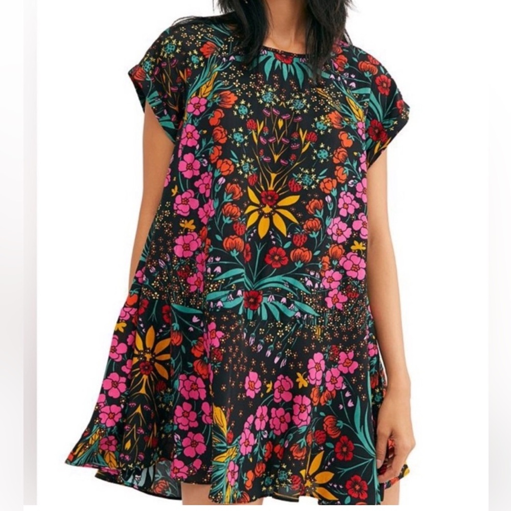 Free People strawberry Field dress